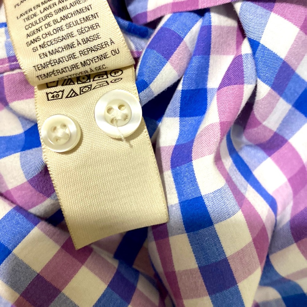 Men Goodthreads Button-Down Small-Checkered Multi… - image 8